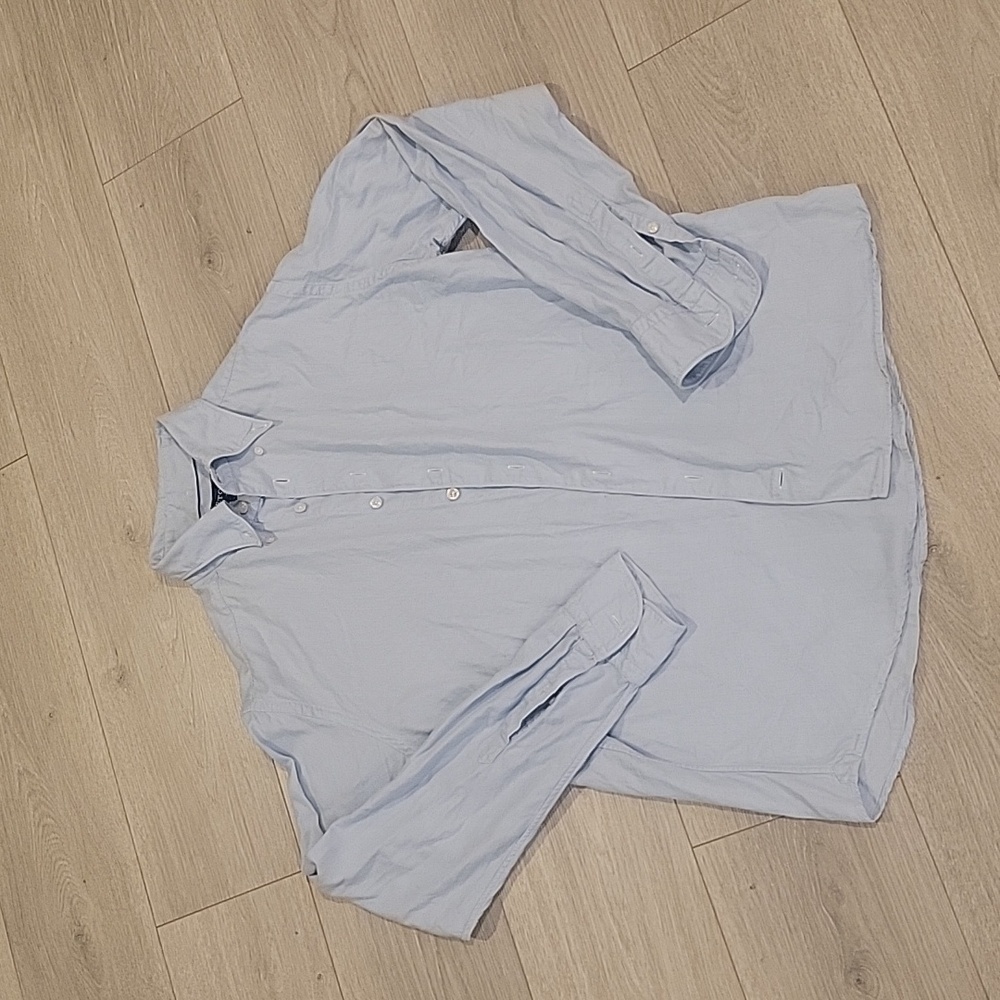 Eton Cotton and Tensel Button Up Shirt